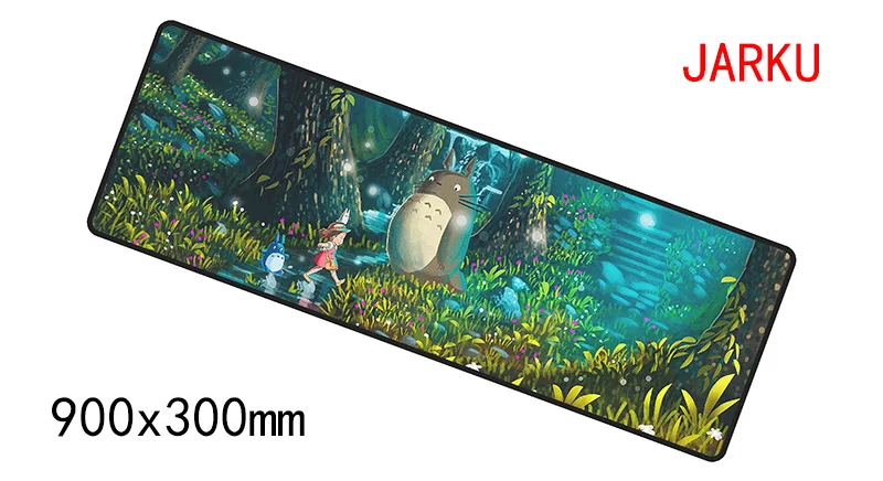 900x300x2 мм Totoro коврик для мыши игровой коврик для мыши геймер Коврик для мыши персональные коврики для игр компьютер padmouse игровой коврик для ноутбука - Цвет: Size 900x300x2mm