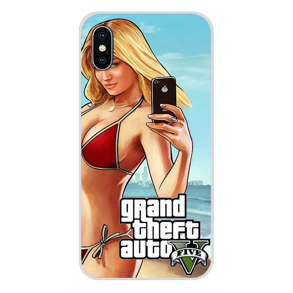 Soft Transparent Shell Cases rockstar gta 5 Grand Theft Newly For Samsung Galaxy A3 A5 A7 A9 A8 Star A6 Plus - Цвет: images 6