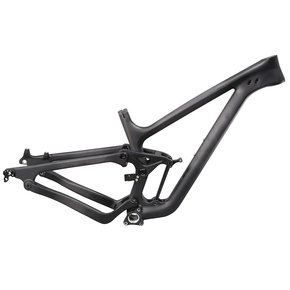 ICANBikes углеродная 27 5 er plus полная подвеска рама для горного велосипеда 120 мм