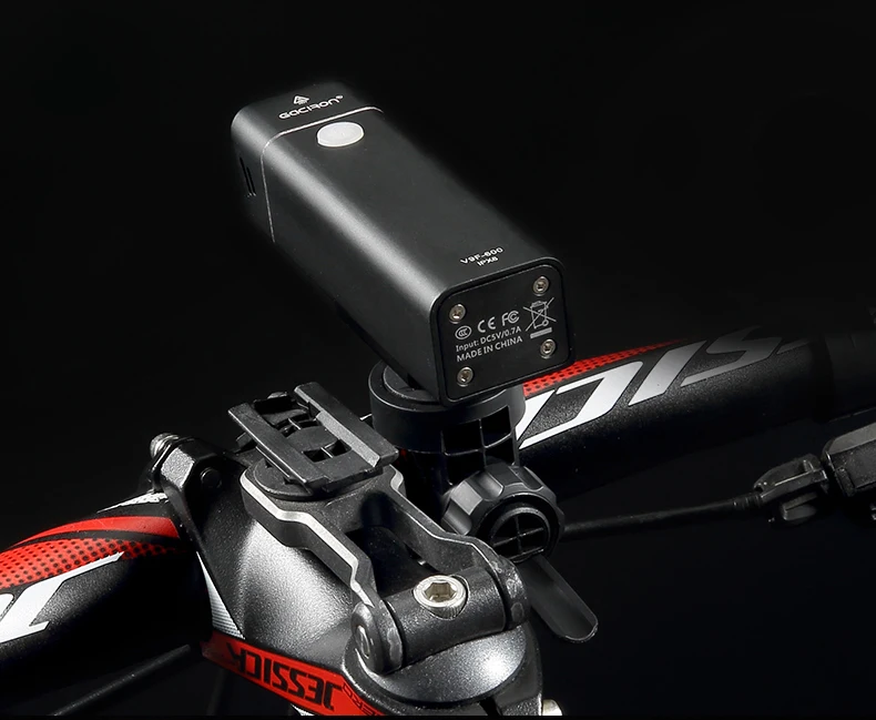 Best Gaciron Waterproof 600LM Bicycle Headlight with Wire Control USB Rechargeable MTB Bike Front light Flashlight Handlebar LED Lamp 14