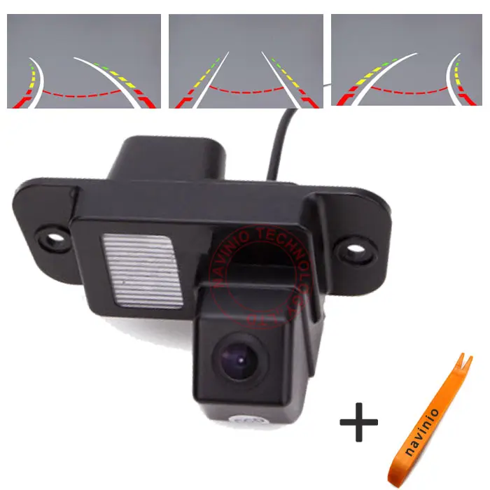 

CCD track Camera Car Directive Parking Assistance Reversing Trajectory For Ssang Yong Rexton Kyron ActYon Chairman Rodius HD