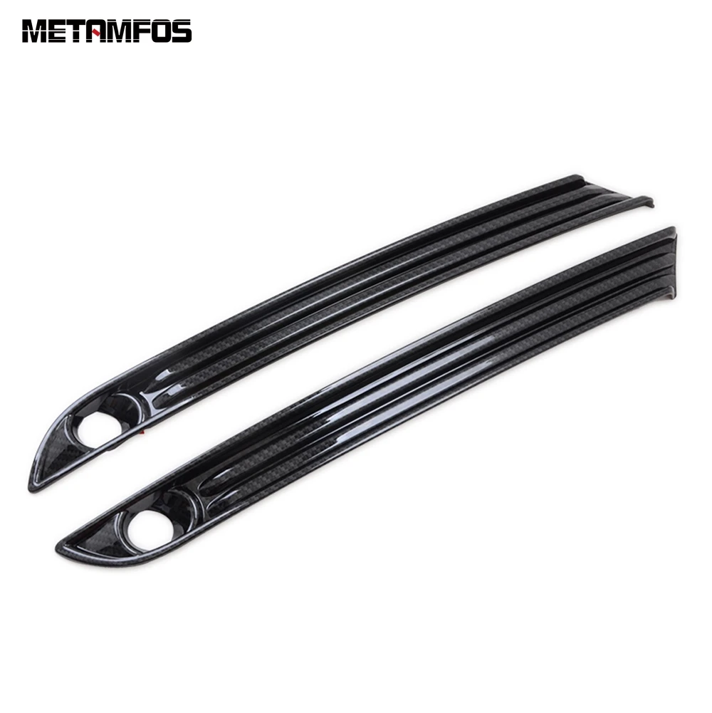 

For Mazda CX5 CX-5 KF 2017 2018 2019 Carbon Fiber Front Fog light lamp Foglight Protection Cover Trim Frame Exterior Accessories