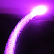 84 нити* 0,75 мм витая сторона светящийся волоконно-оптический кабель 14 мм диаметр для оптоволоконного освещения, DIY освещение в бассейне