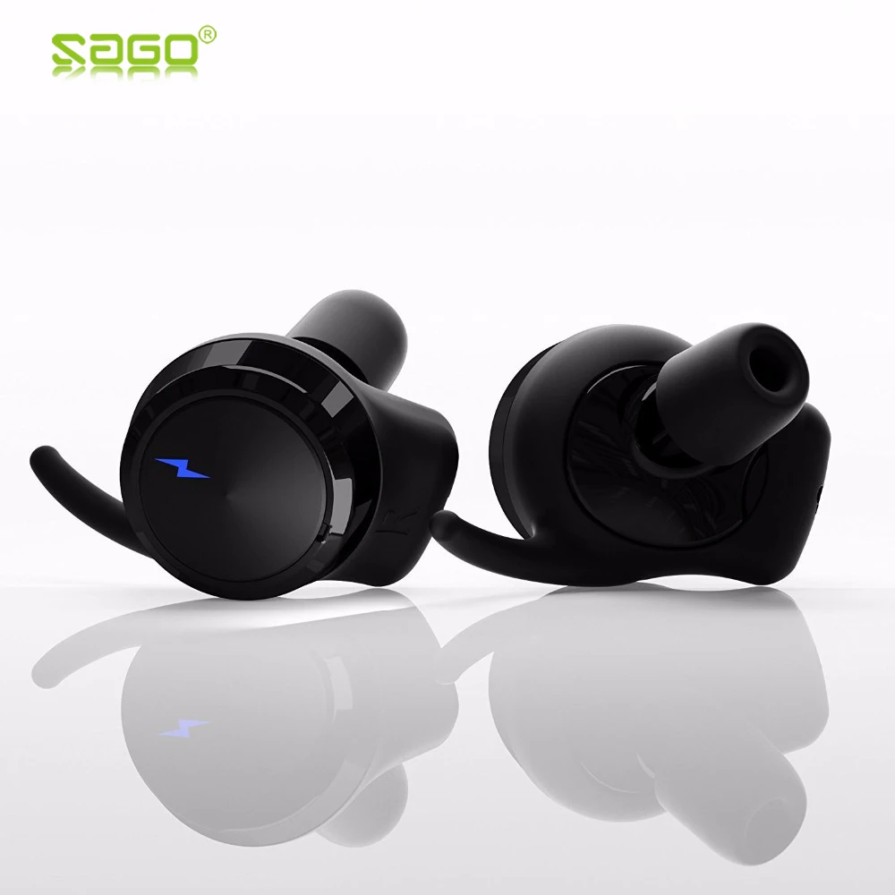 SAGO True беспроводные Bluetooth наушники US 001 спортивные вкладыши с шумоподавлением