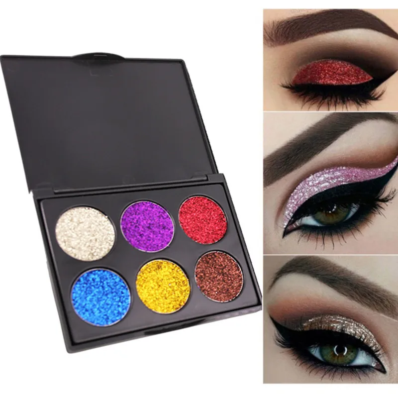 glitter eye shadow