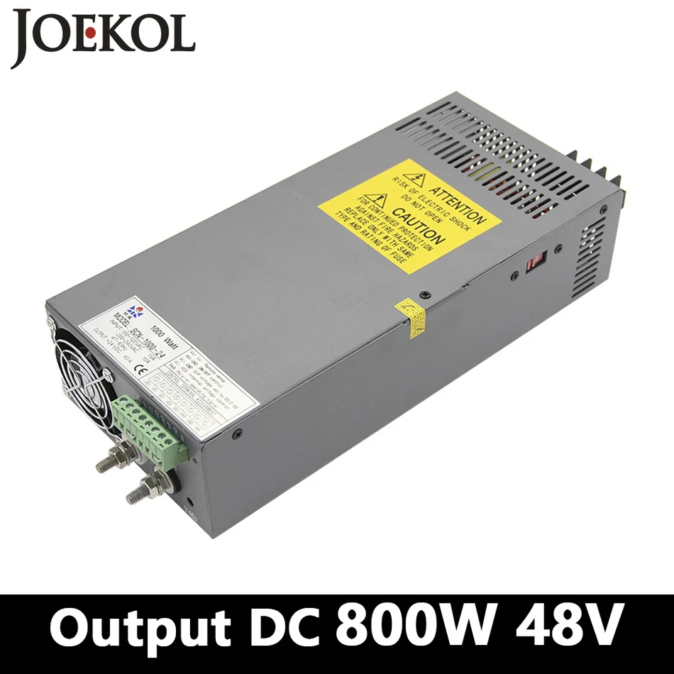 

High-power Switching Power Supply 800W 48v 16A,Single Output Industrial-grade Power Supply,AC110V/220V Transformer To DC 48V