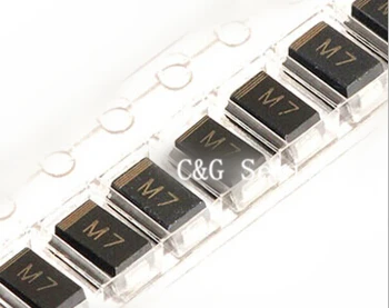 

1000pcs SMD 1N4007 M7 silicon rectifier diodes