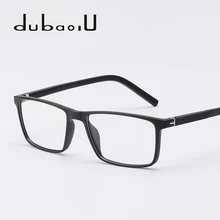 TR90 очки кадр Винтаж Ретро прямоугольник рецепт прозрачный оптический близорукость компьютер Оправы для очков для Для мужчин# MZ05-15