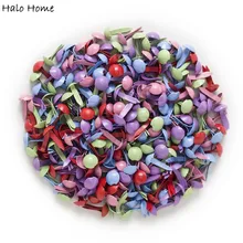 500 шт. Смешанная Пастель Круглый штифтики для скрапбукинга, украшение для ювелирных изделий DIY ручной декор 9x5 мм (3/8 "x1/4") 500 шт. Смешанная Пастель Круглый штифтики для скрапбукинга, украшение для ювелирных изделий DIY ручной декор 9x5 мм (3/8 "x1/4")