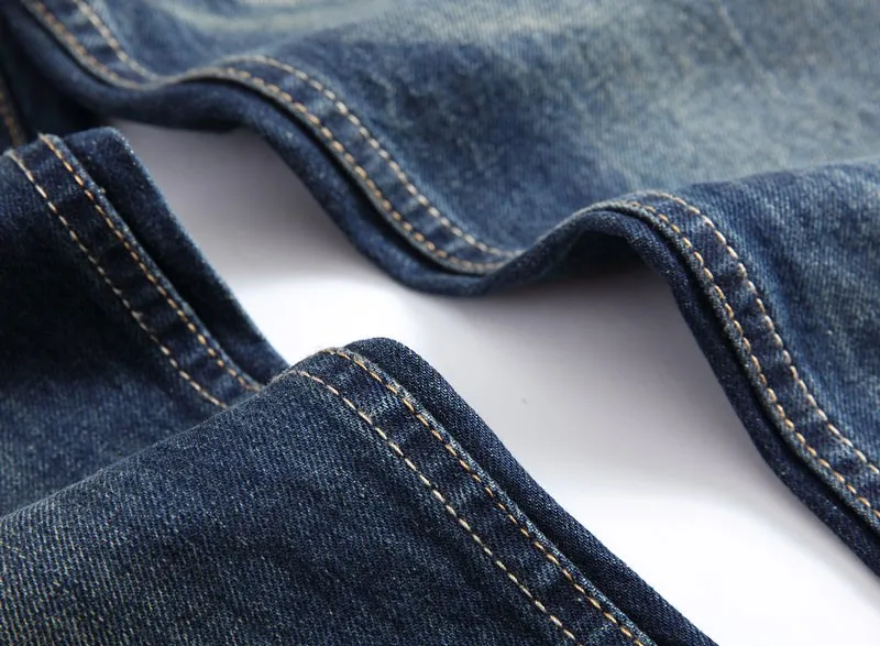 SHABIQI горячая Распродажа модные мужские джинсы Dsel брендовые Прямые рваные джинсы дизайнерские хлопковые потертые джинсы для мужчин, 777