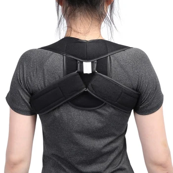 Adjustable Upper Back Shoulder Support Posture Corrector Adult Children Corset Spine Brace Back Belt Orthotics Back Support Belt