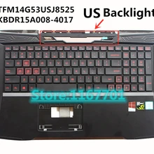 Ноутбук/Тетрадь клавиатура/верхний регистр/крышка/Корпус/основа для MECHREVO X6 X6Ti X6TI-S TFM14G53USJ8525 KBDR15A008-4017 Подсветка нам