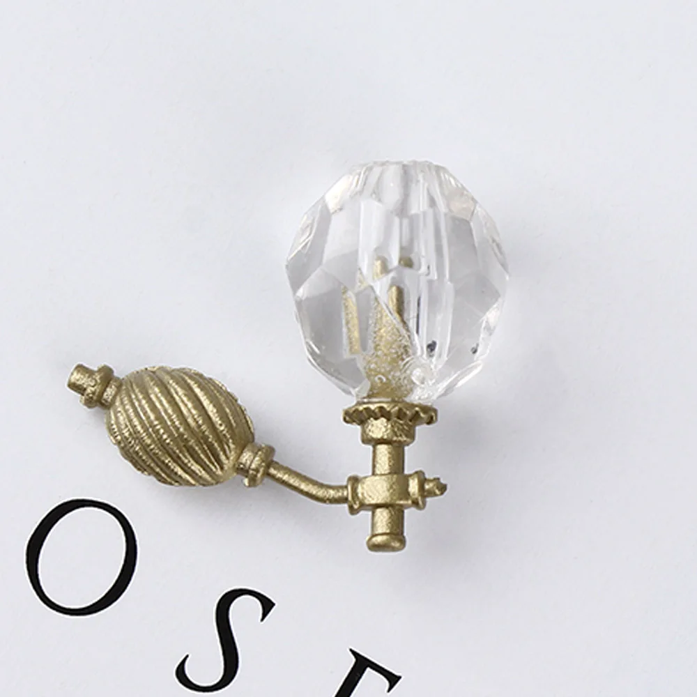 2019 Mini Cute 1/12 Dollhouse Miniature Bathroom Bedroom Transparent Perfume Bottle Dresser Accessories Kids Toy cpdz6a32