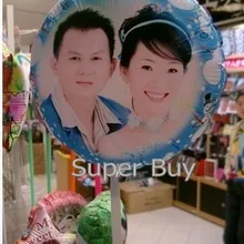 DIY струйная печать фото воздушные шары A4 Размер 30 наборов поставки для рождества, день рождения, вечерние