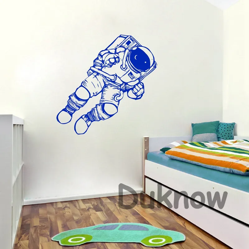Cosmonaut Astronaut Wall Sticker nursery  Children's room Decor