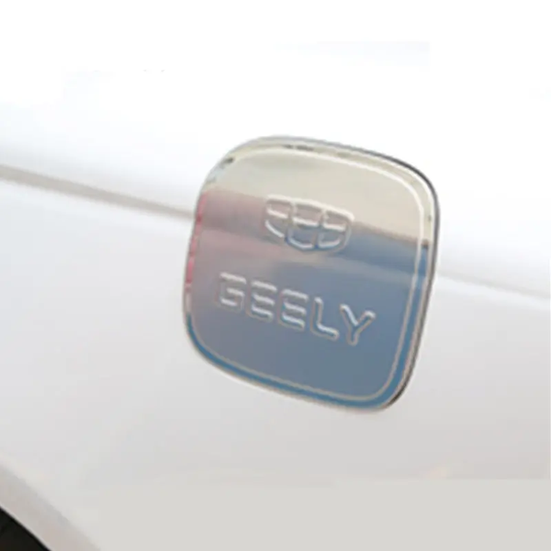 Автомобиль топливный бак крышка из нержавеющей стали Обложка для 14-16 лет Geely Emgrand EC7 EC715 EC718 Emgrand7 Emgrand7-RV EC7-RV