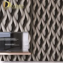 3D полосатая настенная бумага для стен в рулонах, для гостиной, для ТВ, для фона, для украшения стен, бумага для стен, домашний декор, современный водонепроницаемый