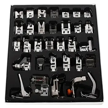 

32 pcs Sewing Machine Tools Foot Feet Presser Kit Set For Brother Janome Singer Multi-functional sewing sets
