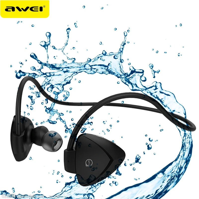 Pаспродажа Awei водонепроницаемые Bluetooth наушники беспроводные наушники с микрофоном стерео гарнитура Fone de ouvido Auriculares Ecouteur A840BL