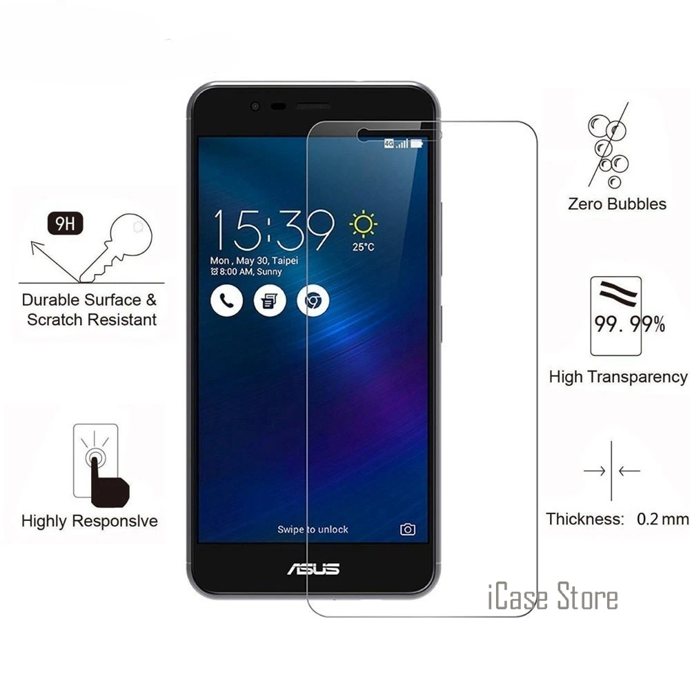 Pour Asus Zenfone 3 Max ZC520TL - Film protection écran en VERRE Trempé - Vitre