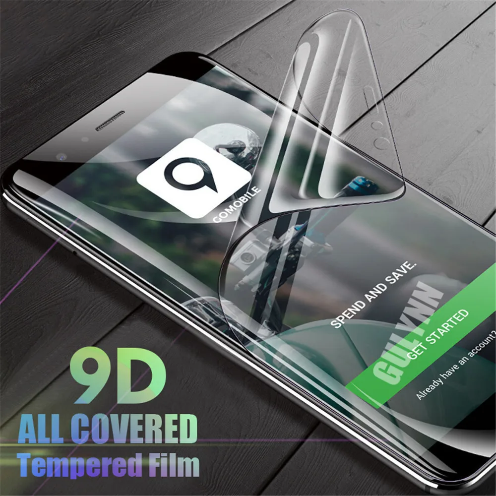 Мягкая Гидрогелевая пленка 9D с полным покрытием для Xiaomi Redmi 4X 5 5A 6 Plus Защитная