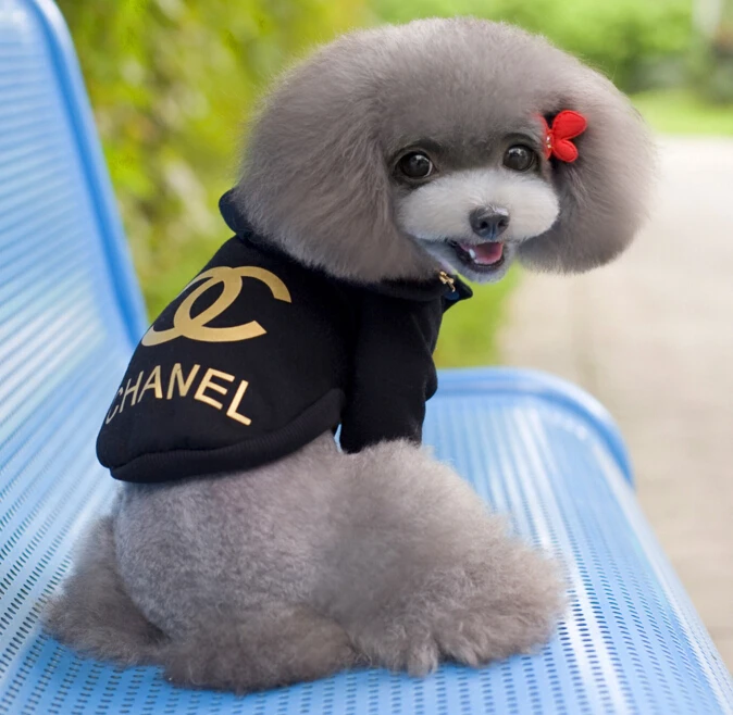 Cotton clothes for dogs winter pet clothing new fa...