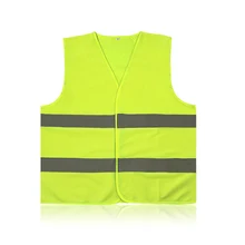 ZK30 дропшиппинг флуоресцентный жилет высокая видимость светоотражающий Открытый безопасности Одежда Бег конкурс Жилет Безопасный светильник-отражающий