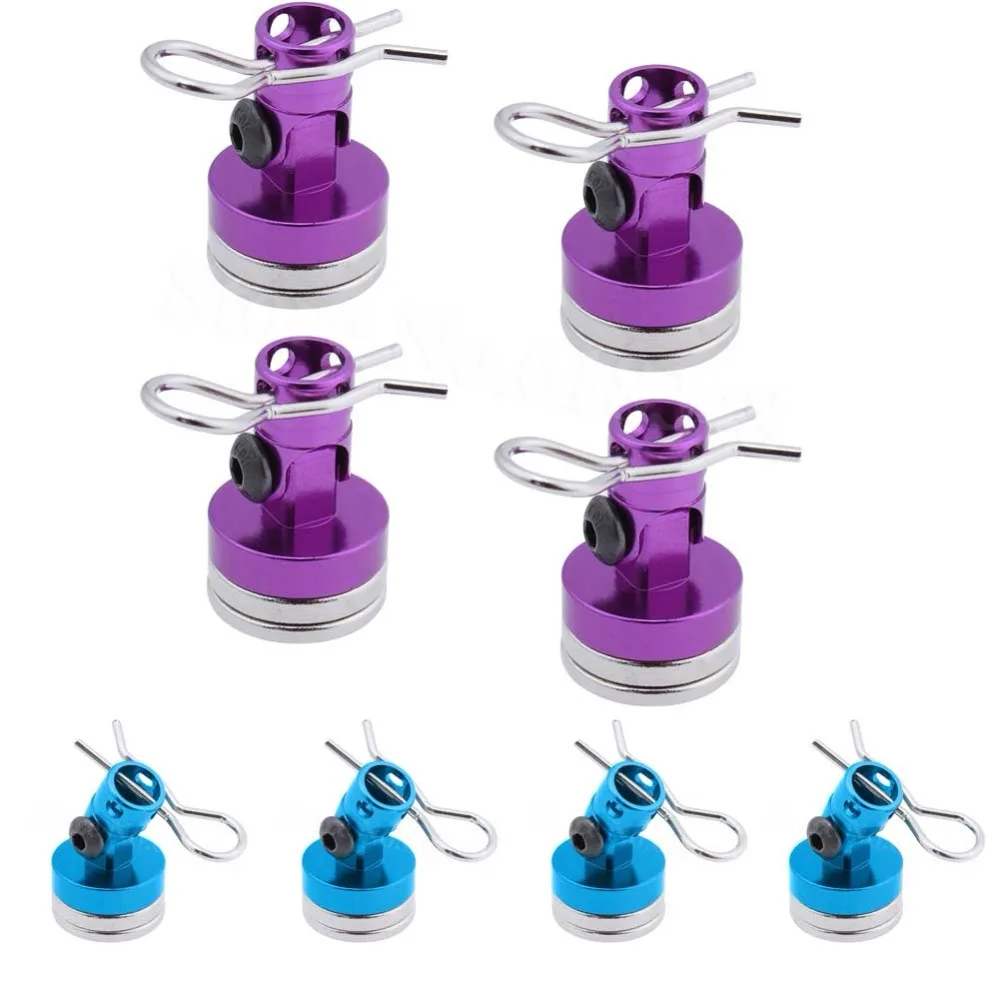 RC Car Magnetic Body Mount Kit - Unsichtbare Karosseriehalterung Für 1/10 Modelle