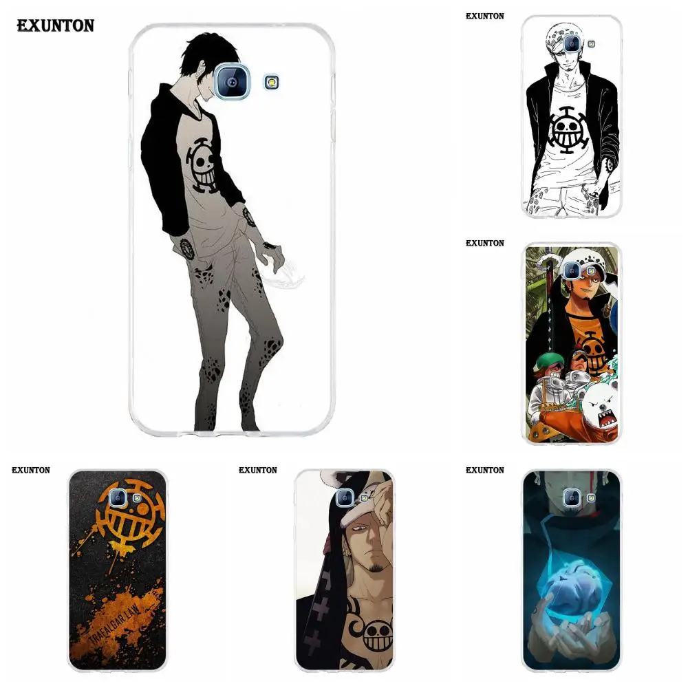 

One Piece Trafalgar Law Logo S Duos Soft Phone Coque For Huawei P7 P8 P9 P10 P20 P30 Lite Mini Plus Pro 2017 2018 2019