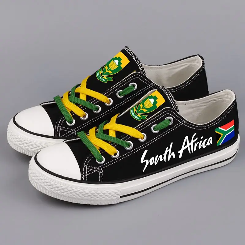 

Low Top Tenis Espadrilles Unisex Custom Design South African Canvas Shoes Printing Casual Flat Women Shoes Sapatos