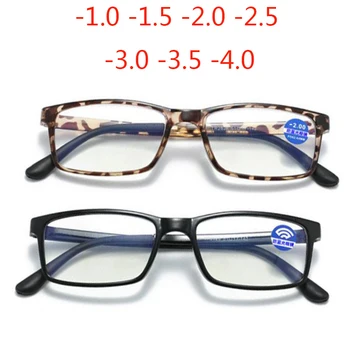 

Diopter -1 -1.5 -2 -2.5 -3 -3.5 -4 Finished Myopia Glasses Women Men Square Frame Shortsighted Spectacles