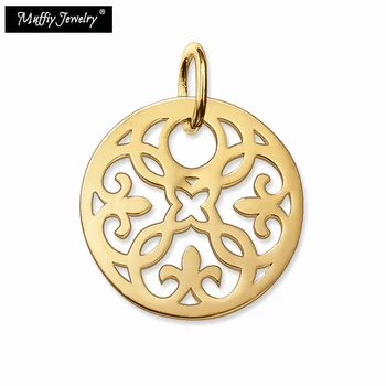 

Golden Ornament Pendant,Thomas Style Glam Jewelry Good Jewerly For Women,2017 Ts Gift In Pure Gold Color,Super Deals