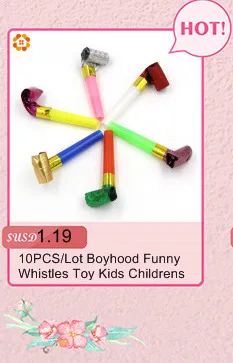 50 шт. красочные свистулька-язычок дует дракон с воздушным шаром для детей на день рождения украшения для праздника детские игрушки поставки