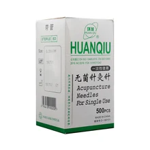 500 PCs / box new global disposable acupuncture needles / sterile acupuncture needles / stainless steel acupuncture needles huatuo acupuncture needles huatuo acupuncture instrument set acupuncture needles package reusable acupuncture massage needles
