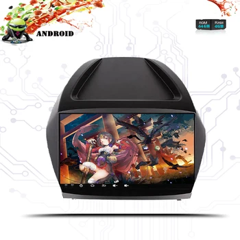 

8 core Android 9.0 4G+64G Car Autoradio gps navigation audio radio pc media tape headunit for Hyundai ix35 tucson 2009 RDS SWC