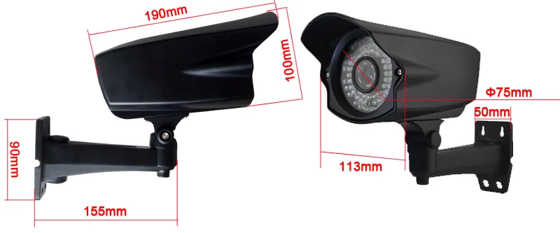 CCDCAM H.265 Высокое разрешение 5.0mp сеть в реальном времени ультранизкий свет 6 мм