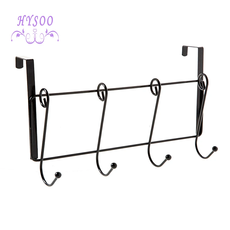Hanger Hook bedroom bathroom door back style coat hooks creative umbrella rack after Iron free nail the door HYSOO Hanger Hook bedroom bathroom door back style coat hooks creative umbrella rack after Iron free nail the door HYSOO