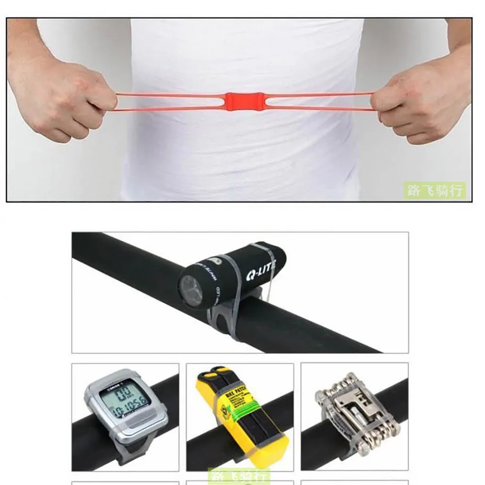 Excellent 2016 Brand New Cheap Silicone Bicycle Light Tie Strap Portable Phone Flashlight Holder Cycling Bandages Torch Clip Clamp 4 Excellent 2016 Brand New Cheap Silicone Bicycle Light Tie Strap Portable Phone Flashlight Holder Cycling Bandages Torch Clip Clamp 4