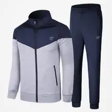 Мужской спортивный костюм большого размера удобный и дышащий костюм для влюбленных M-5XL 86013