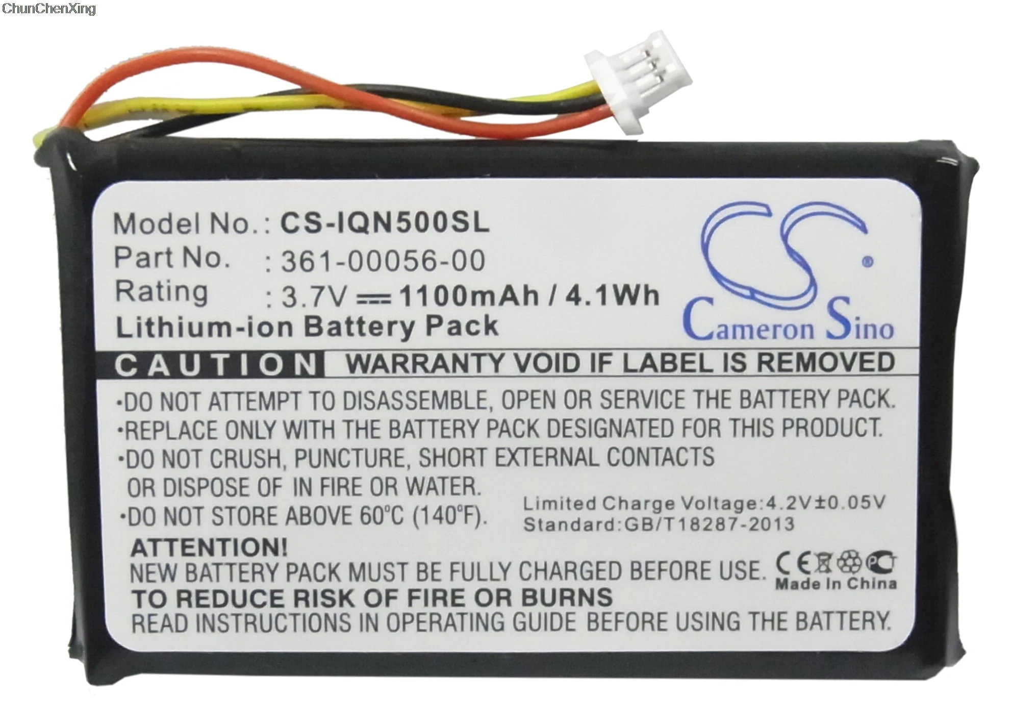 Cameron Sino 1100mAh Battery 361 00056 00 for Garmin Nuvi 30, 50, 50LM