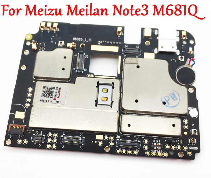 

Full Work Unlock Mobile Electronic Panel Motherboard Circuits Flex Cable For Meizu Meilan M3 note3 note 3 MB Plate