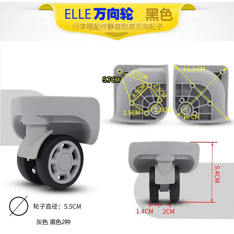 wheel trolley for luggage