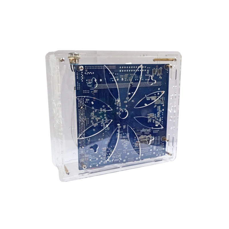 DIY MINI ITX Case HTPC Computer Cases transparent Chassis for Game support 2.5 SSD 17*17CM pc case pc chassis mini itx desktop case