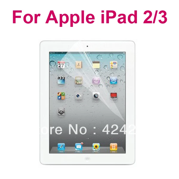 Matte!! For Apple iPad 2/3/4 Anti-Glare Matte Screen Protector for New With retail package Free Shipping | Компьютеры и офис