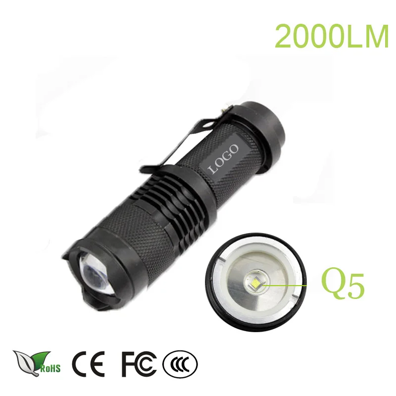 z25 Mini font b flashlight b font 2000 lumen font b flashlight b font Waterproof led