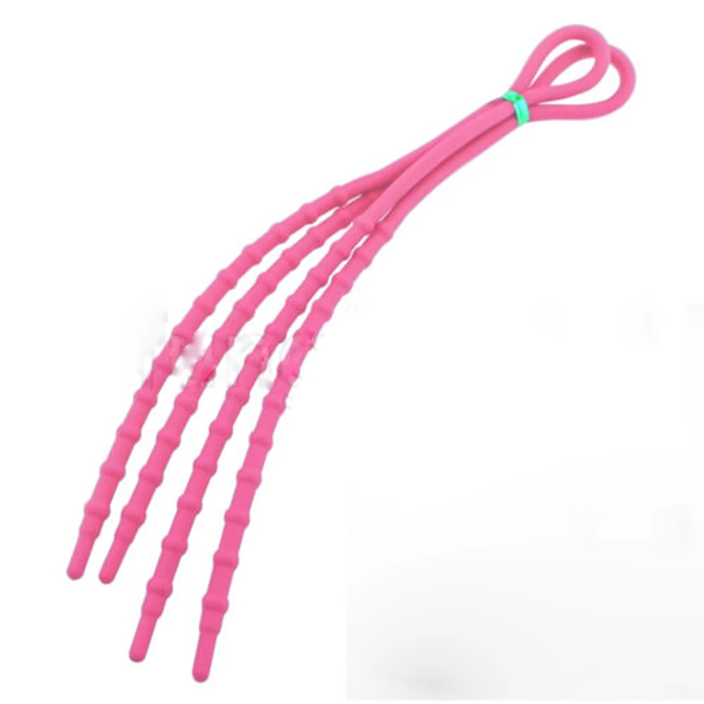 1Pair Fashion Unisex Women Men Athletic Running X-Tie Lazy Shoelaces Easy Soft Elastic Silicone Shoe Lace Strings Cable All Snea