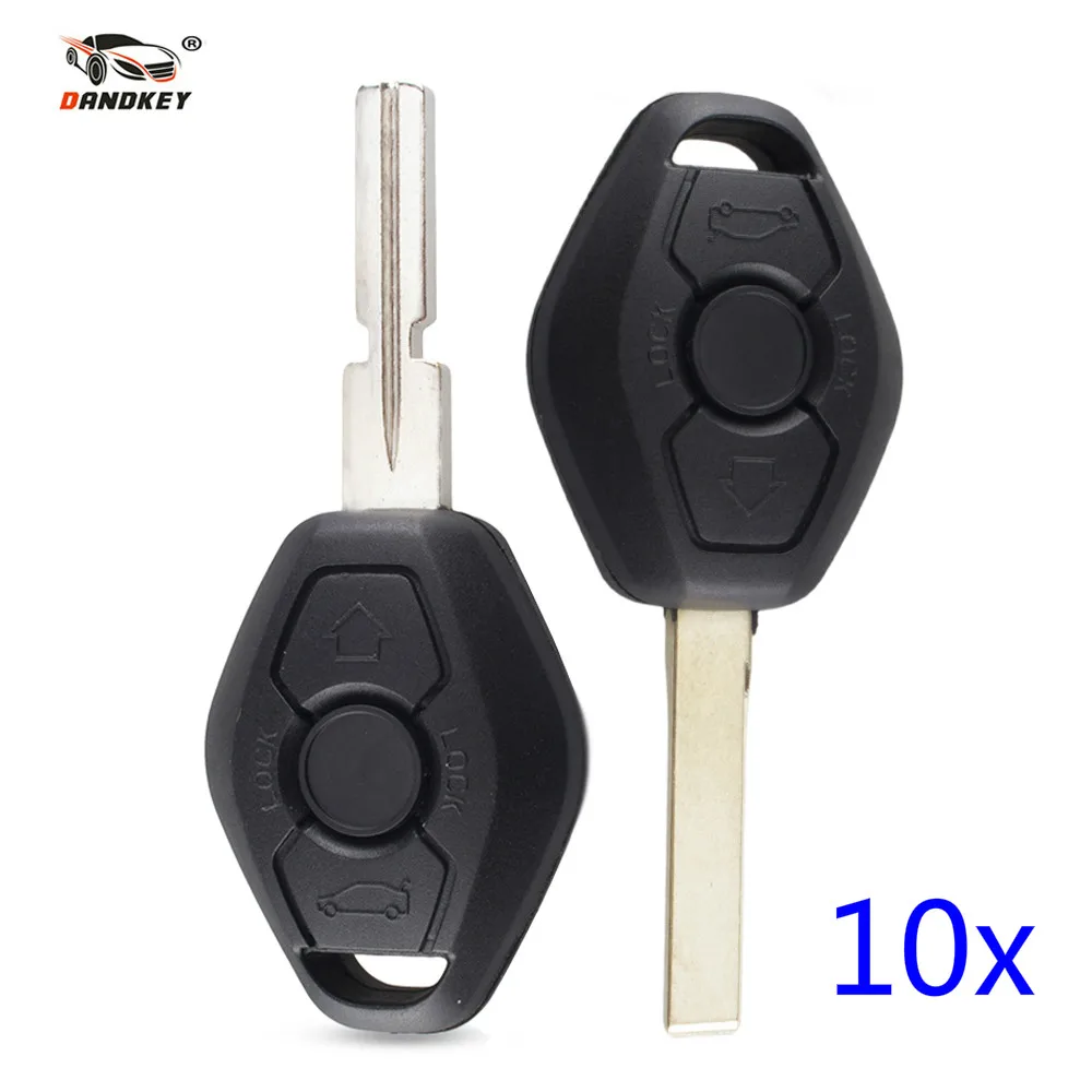 DANDKEY 10x Remote Key For BMW E38 E39 E46 EWS System X3 ...