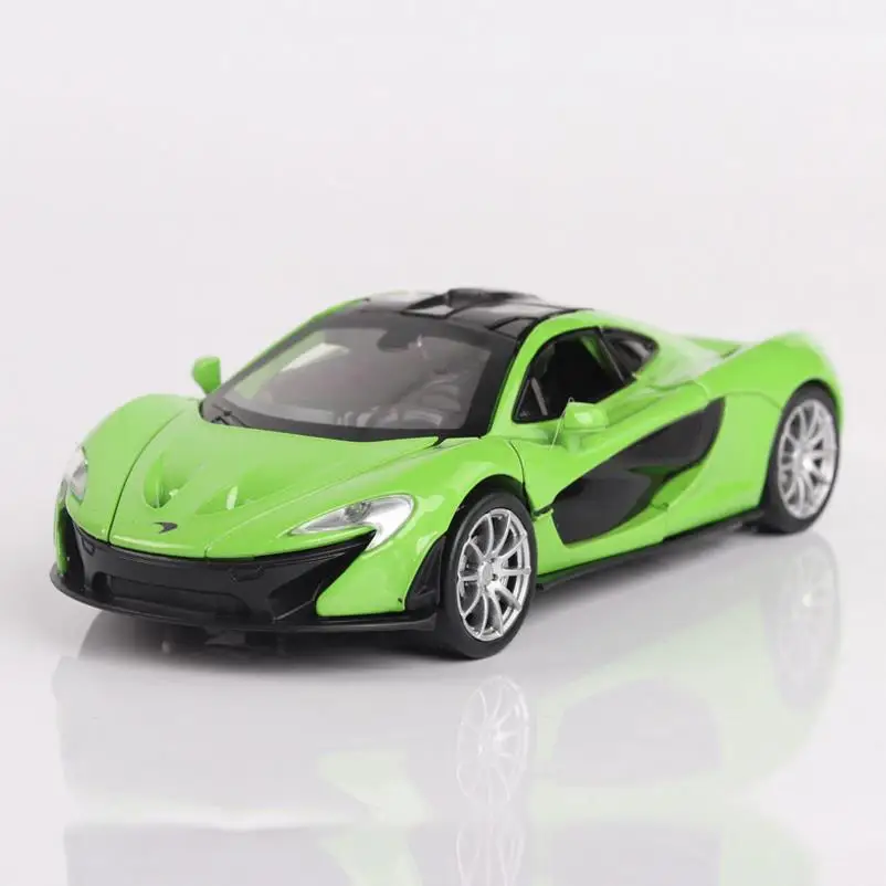 1:32 весы Mclaren P1 Металлический Игрушечный Автомобиль с 3 режимами открывания