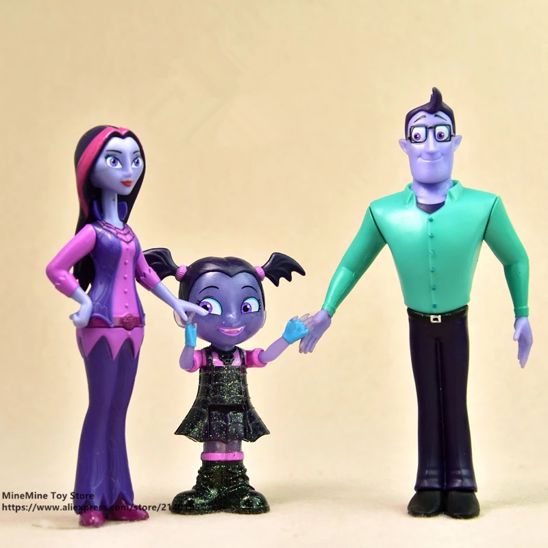 ZXZ Vampirina 5 14 см фигурку аниме мини кукла украшение ПВХ Коллекционная фигурка