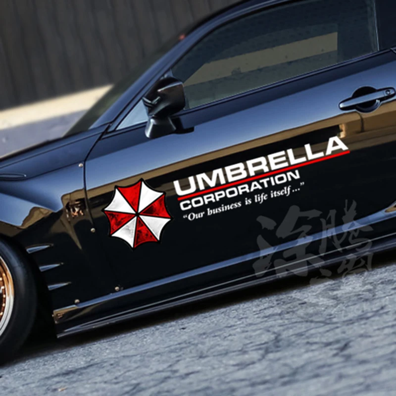 35 90cm Colored Umbrella Corporation Car Styling Pvc Sticker Side Door Body Garland Hood Sun Roof Fuel Cap Cool Decoration Decal Car Styling Sun Roofpvc Sticker Aliexpress Resident evil decals by decalcomania are officially licensed and approved by capcom. 35 90cm colored umbrella corporation car styling pvc sticker side door body garland hood sun roof fuel cap cool decoration decal